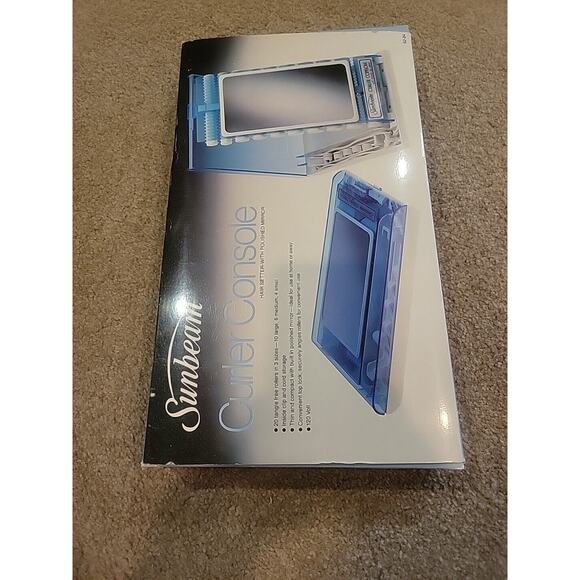 NIB Vintage Sunbeam Curler Console Hair Setter Mirror Electric Roller 62-84 - Picture 2 of 5